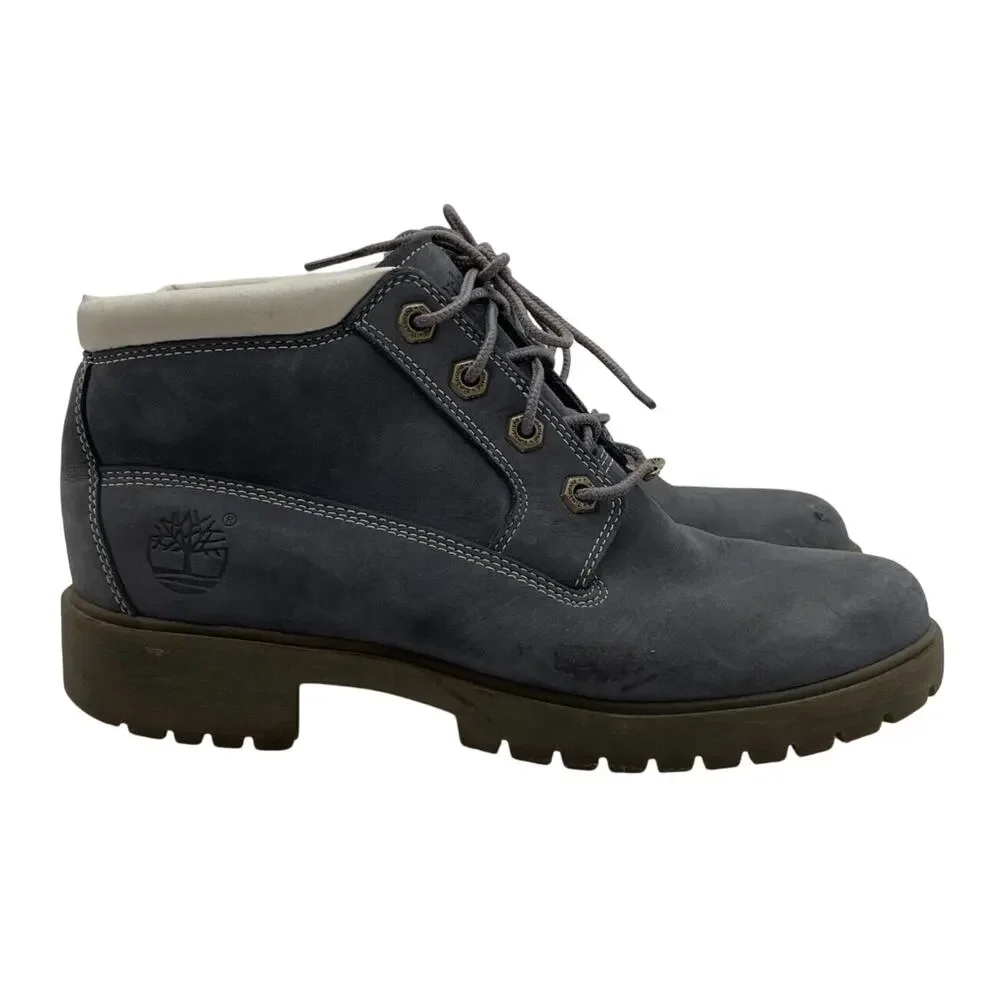 Timberland Nellie Chukka Leather Padded Collar Waterproof Footwear Us 7 1/2